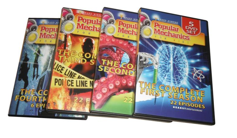 Popular Mechanics For Kids The Complete Series DVD Collection - Click Image to Close